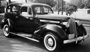 Dave's father's new car from 1935