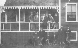 The Beachcomber Dory Club, occupants of the building before the Sea Scout took over. From the Peach Collection