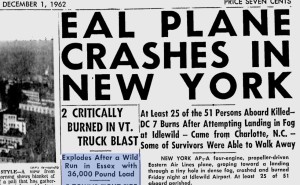 November 30, 1962--A plane crash and a tanker explosion that affected me and my family.